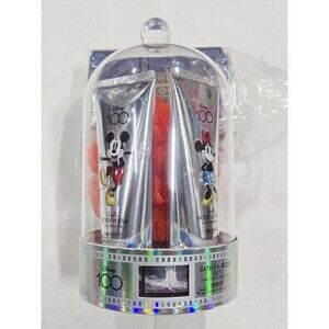 Disney 100 Bath Body Set Mad Beauty Vanilla Lotion Wash Mickey Minnie Gift NIB